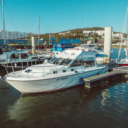 No Limit Charter Bateau Avec Parking Prive Proche Centre-Ville Rouen Exterior photo